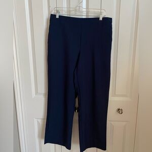 Alfred Dunner Women's Dark Blue Trousers